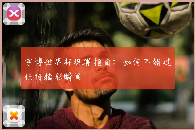 宇博世界杯观赛指南：如何不错过任何精彩瞬间